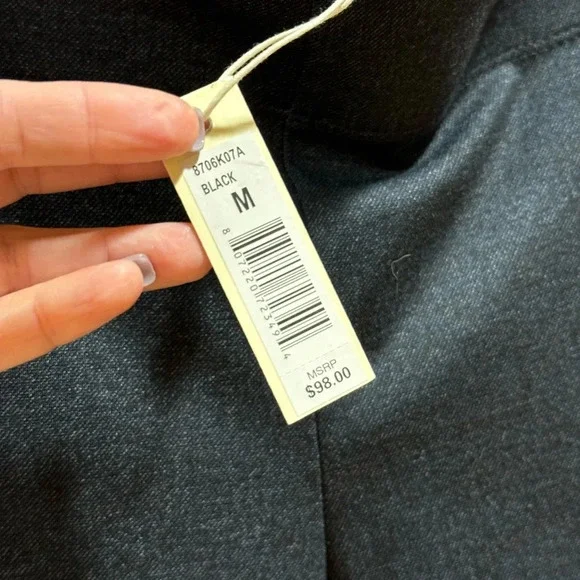 Max Studio Mid-Rise Pull On Elastic Waistband Print Pant, Size MEDIUM. NWT $98 - Picture 4 of 6